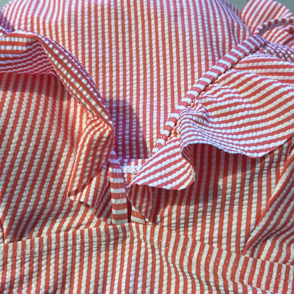🌴Bikini set W/ruffle shoulder - Picture 5 of 5